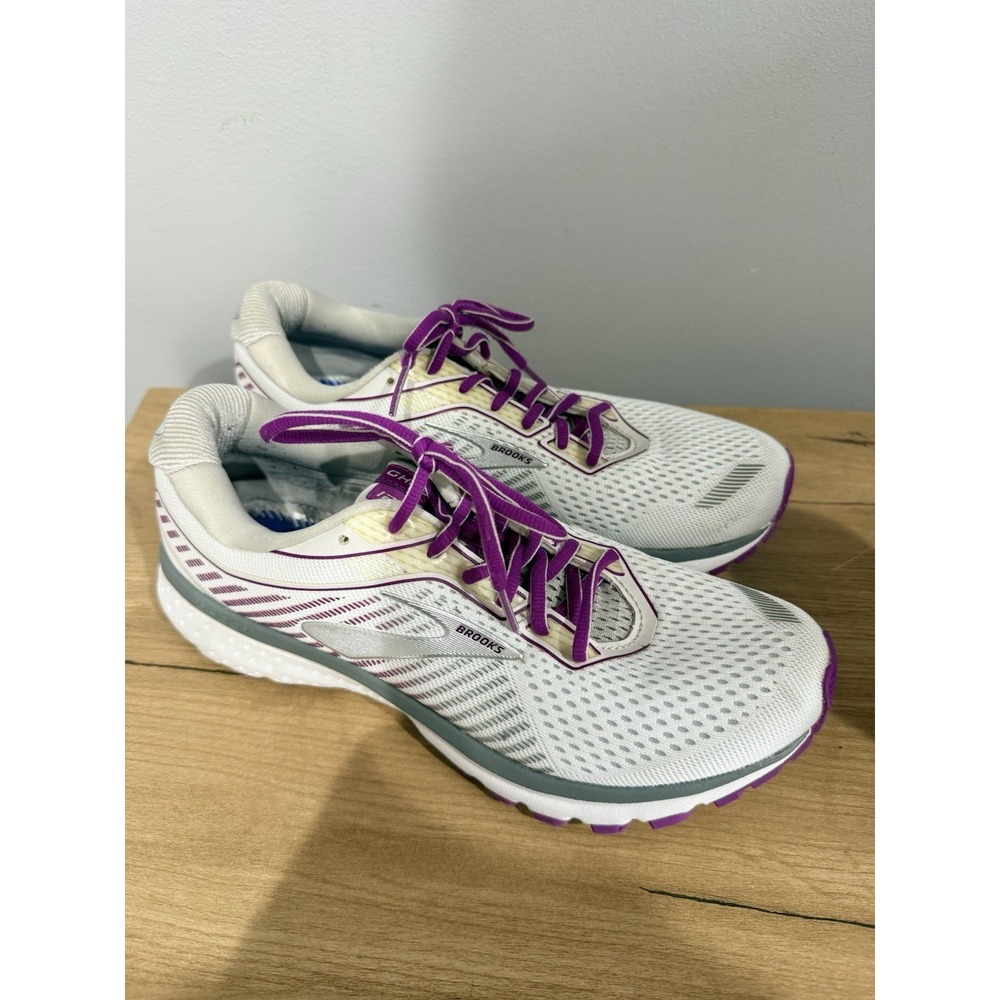 Brooks Ghost 12 Women's Size 9 B (Medium) Running Shoes Gray Purple No Insole U